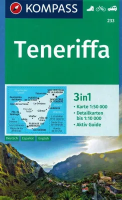 Produktbild von KOMPASS Wanderkarte 233 Teneriffa 1:50.000