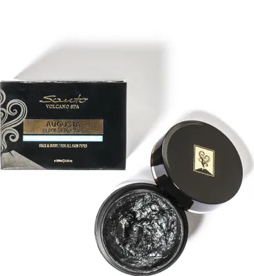 Produktbild von Santo Volcano Schwarze entgiftende Seife Augusta