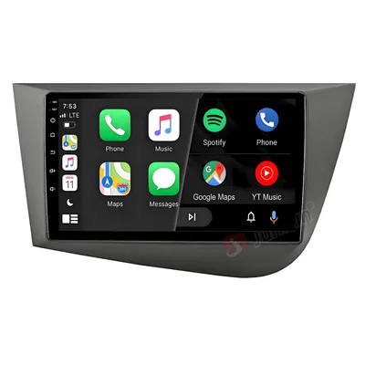 Image de Autoradio Android 15 Octa-Core pour Seat Leon 2 (2005-2012) – 4 Go+64 Go, CarPlay et Android Auto sans fil, GPS, DSP, Bluetooth