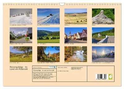 Produktbild von Riesengebirge - Im Land von Rübezahl (Wandkalender 2026 DIN A3 quer), CALVENDO Monatskalender