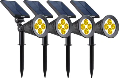 Produktbild von Set Mit 4 Solarstrahlern SPIKY 200lm