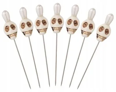 Zdjęcie produktu dla Igły voodoo zestaw 7 sztuk czaszka halloween prezent dekoracja