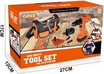Image de Coffre à outils en tissu avec foreuse sur batterie