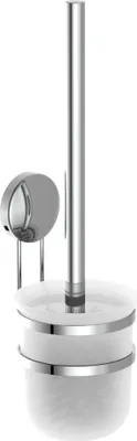 Produktbild von EISL WC Bürstengarnitur, Toilettenbürste Wandmontage, WC Bürste Edelstahl, Toilettenbürstenhalter ohne bohren