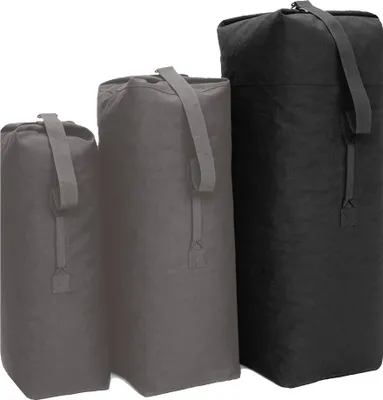 Produktbild von US Seesack Baumwolle large schwarz
