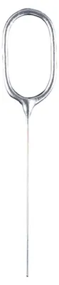 Image de Feu froid argent numéro 0, 17cm