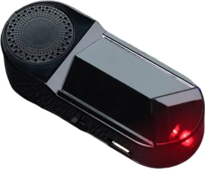 Produktbild von Solarbetriebenes LED-Warnlicht, hohe Helligkeit, intelligenter Sensor, automatisches Ein-/Ausschalten, wiederaufladbar, einfach zu installierendes Auto-Sicherheitslicht