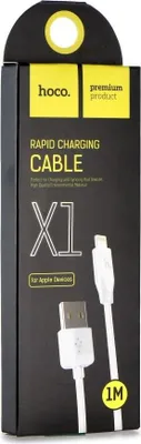 Image de HOCO câble adapté à l'iPhone Lightning 8-pin X1 RAPID 1m blanc