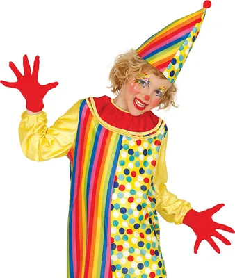 Imagen del producto de Disfraz de payaso para niños, en colores variados, tallas 98-146, talla: 110/116