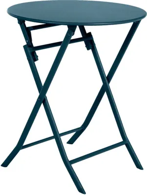 Produktbild von Runder Klappbarer Gartentisch Greensboro Bernstein - 2 Sitze - Hespéride