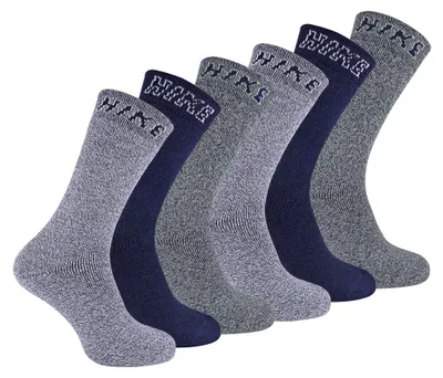Produktbild von 6er Pack Herren Baumwolle Wandersocken Gepolstert | Trekkingsocken für Sommer