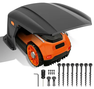 Produktbild von Izrielar Rasenmäher Garage Mähroboter Dach Schutzhülle Klappbar Schuppen Carport