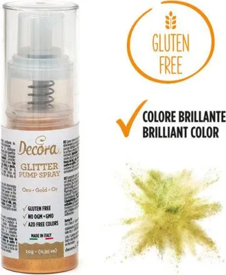 Produktbild von Glitter in der Sprühflasche, gold (10 g)
