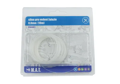 Obrázek produktu pro Silon pro žaluzie 0,8 mm (10 m) Blistr