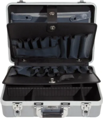 Obrázek produktu pro KS TOOLS Kufr na nářadí s pevnou skořepinou z ABS a hliníkovým rámem, 471x338x154mm ( 850.0540 )