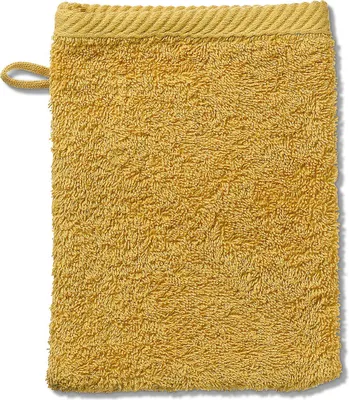 Produktbild von Waschhandschuh currygelb LADESSA