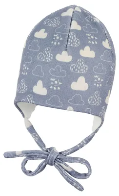 Produktbild von Sterntaler Uni Kinder Mütze Baby Beanie Mütze Wolken, Blau, 37