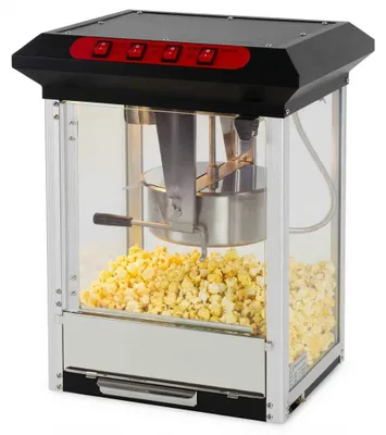 Produktbild von HCB Popcornmaschine - kompakt - schwarz - 230V - 6241
