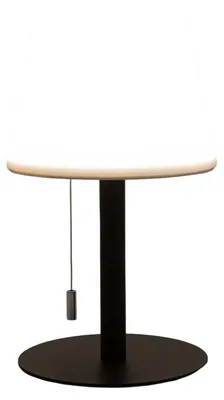Produktbild von Tischlampe Solar warmweiß mit USB-Anschluss 30,5 x 16 cm schwarz Anna's Collection