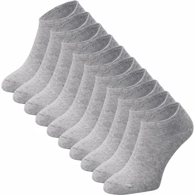 Produktbild von ca·wa·so  ca·wa·so Sneaker Socken Damen & Herren (10 Paar), Weiss / 43 - 46