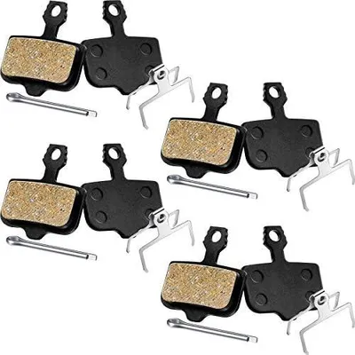 Produktbild von 4 Paar Fahrradscheiben Bremsbeläge Kompatibel mit Avid Elixir 1 3 5 7 9 R CR Mag Sram XO XX X7 X9 XXWC DB1 DB3 DB5 (Harz)