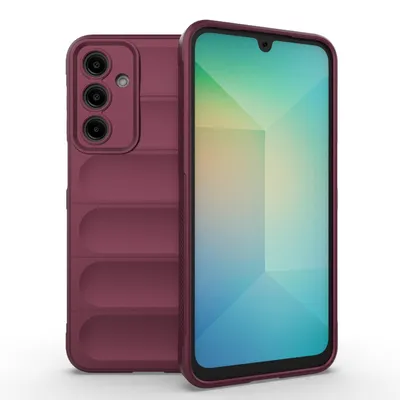 Produktbild von Mobigear Bumpy Schutzhülle für Samsung Galaxy A16 – Flexible TPU-Hülle, Rückseite – Rot