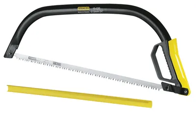 Produktbild von STANLEY Bügelsäge Fleamzahnung (530 mm Länge, Hardpoint-Hobelzahnung, ergonomischer Spanngriff, Schwedenstahl) 1-15-529
