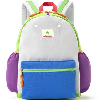 Productafbeelding van Rugtas voor kinderen, geschikt voor de kleuter- en basisschool, 39 cm, 16 liter, voor meisjes en jongens, waterafstotend