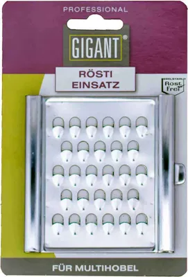 Produktbild von Rösti Einsatz für 4-fach Gigant Gemüsehobel, Mandoline, Gurkenhobel