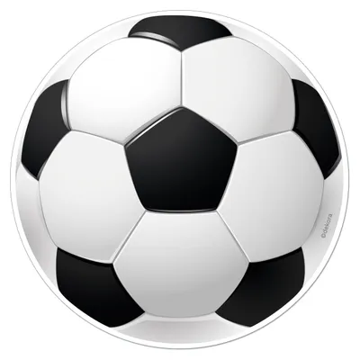 Produktbild von dekora - Essbare Fußball Fondantpapierscheibe Ø 15,5 cm - Tortendeko