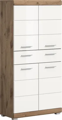 Produktbild von xonox.home Standschrank Wave Nox Oak Nachbildung B/H/T: 74x141x31cm