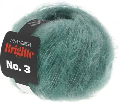 Produktbild von Lana Grossa Brigitte No.3 017 Graugrün 25g