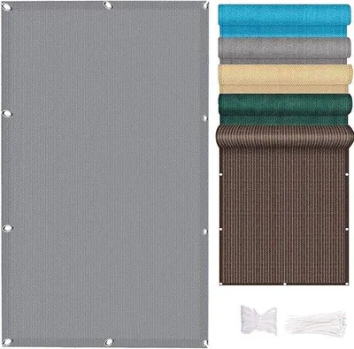 Productafbeelding van Tuinprivacyscherm 145 x 800 cm met 95% Schaduw en UV-bescherming voor Balkon en Terras