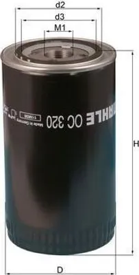 Obrázek produktu pro Olejový filtr MAHLE OC 320
