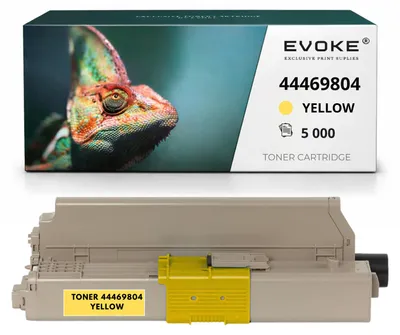 Obrázok produktu pre Kompatibilná tonerkartuša Evoke pre tlačiarne OKI MC561DN / C530DN, žltá, výtlačnosť 5000 strán, kompatibilná s modelmi C510DN, C511dn, C530dn, C531dn, MC561, MC562dn