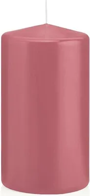 Produktbild von Stumpenkerzen Erdbeerrosa 60 x Ø 38 mm, 24 Stück