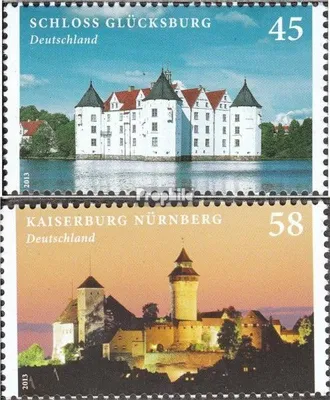 Produktbild von Briefmarken BRD (BR.Deutschland) 2013 Mi 2972-2973 (kompl.Ausg.) gestempelt Burgen und Schlösser