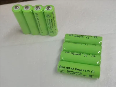 Produktbild von 8 Stück AA 1,2V 300mAh NiMh Solar Akku Ersatz für Solarleuchte Solarlampe 8X