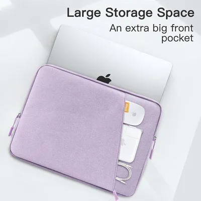 Produktbild von Famanu Laptop Sleeve Wasserabweisend Schockabsorbierend Leichtgewicht - Lichtlila