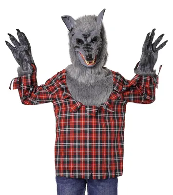 Werwolfkostüm für Kinder, 10-12 Jahre, Halloween, Karneval