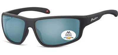 Produktbild von Montana Sportbrille SP313B Schwarz / Blau