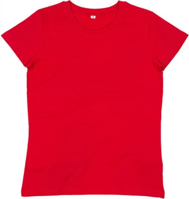Produktbild von Mantis M02 | Damen Shirt WomenŽs Essential Organic T - Farbe: Red - Größe: L