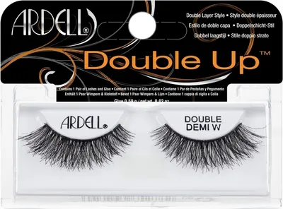 Obrázek produktu pro ARDELL_SET Wispies Double Demi W 1 para sztucznych rzęs Black + Duo Adhesive klej do rzęs 1g