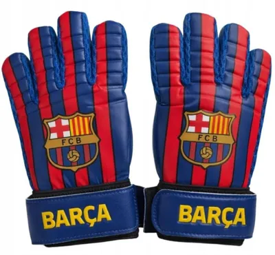 Produktbild von FC Barcelona Torwarthandschuhe Kinder BG9003 Mehrfarbig Offiziell lizenziert Größe 6
