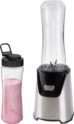 Image de ProfiCook PC-SM 1153 Smoothie-Maker acier inoxydable / noir, Couleur:Acier inoxydable/noir