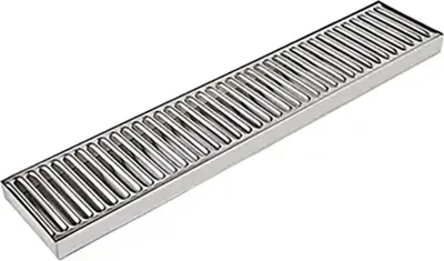 Obrázok produktu pre Odkvapkávacia miska, odkvapkávací plech - 490 x 100 mm, dlhá, nehrdzavejúca oceľ