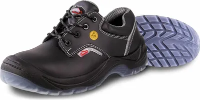 Produktbild von Hase Halbschuh Schuh S3 Sicherheitsschuhe Arbeitsschuhe Esd Rindleder Größe 37