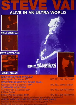 Immagine prodotto di Steve Vai - Locandina/Poster - 60x84 cm