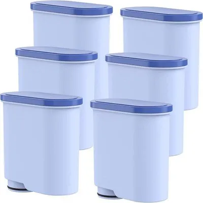 Produktbild von Famanu Wasserfilter CA6903 - kompatibel mit AquaClean CA6903/10 und CA6903/22, reduziert Kalkablagerungen - 6er-Pack