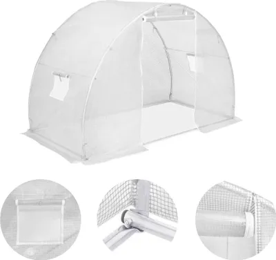Produktbild von vidaXL Gewächshaus 4,5 m² 300x150x200 cm